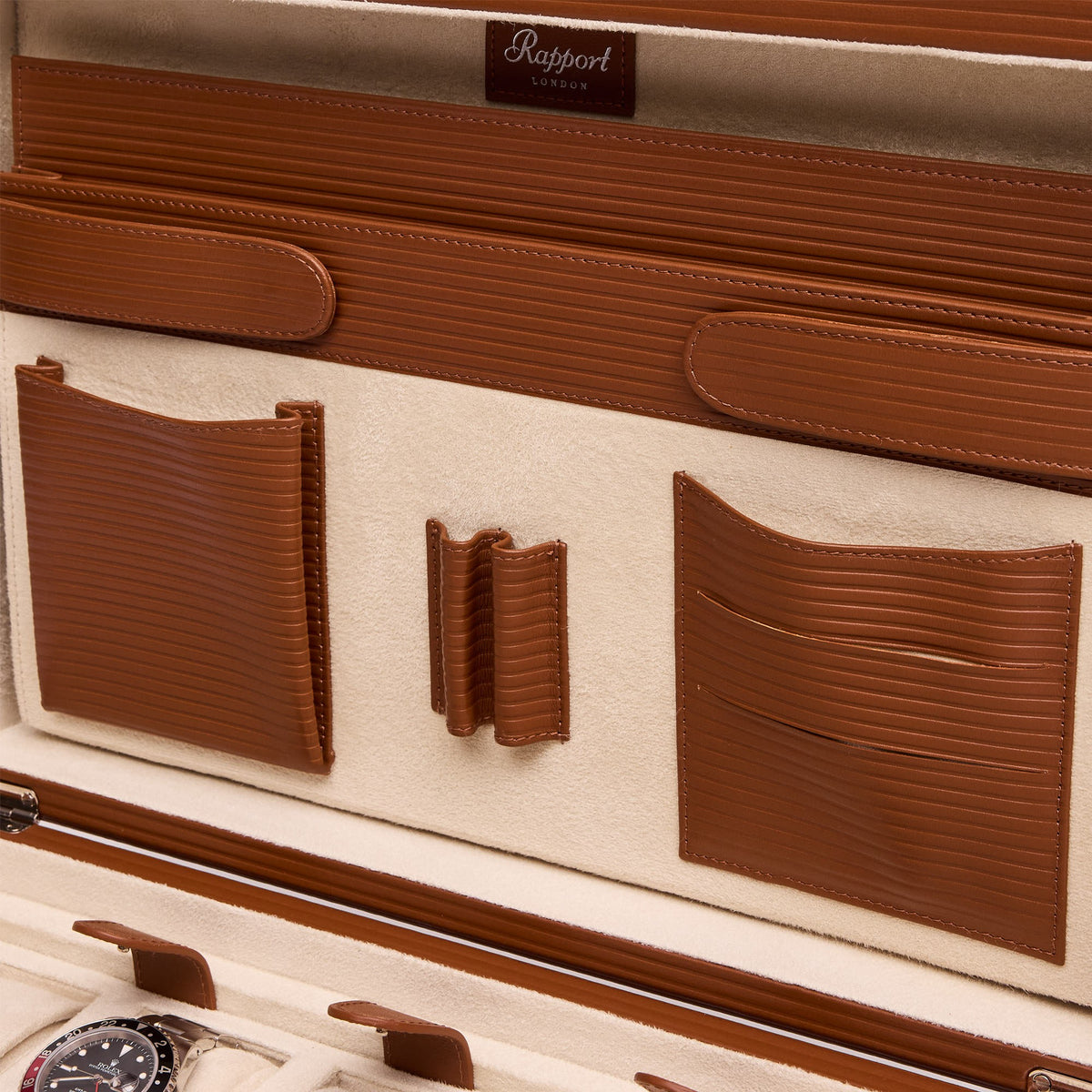 Nova 10 Watch Briefcase - Tan