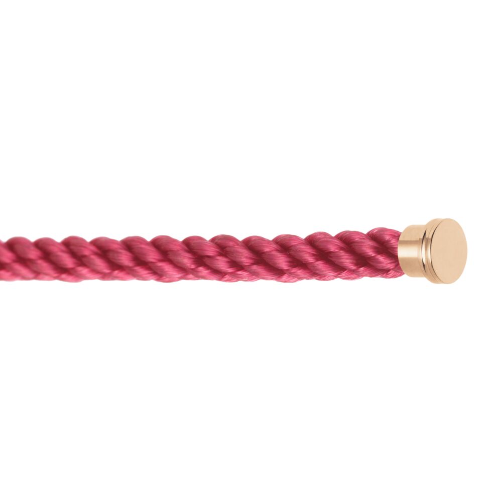 Cable Force10 Large Model Corderie Rosewood End Caps Pink Gold