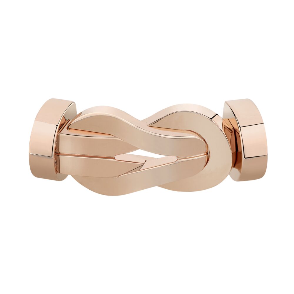Buckle Chance Infinie Large Model Pink Gold