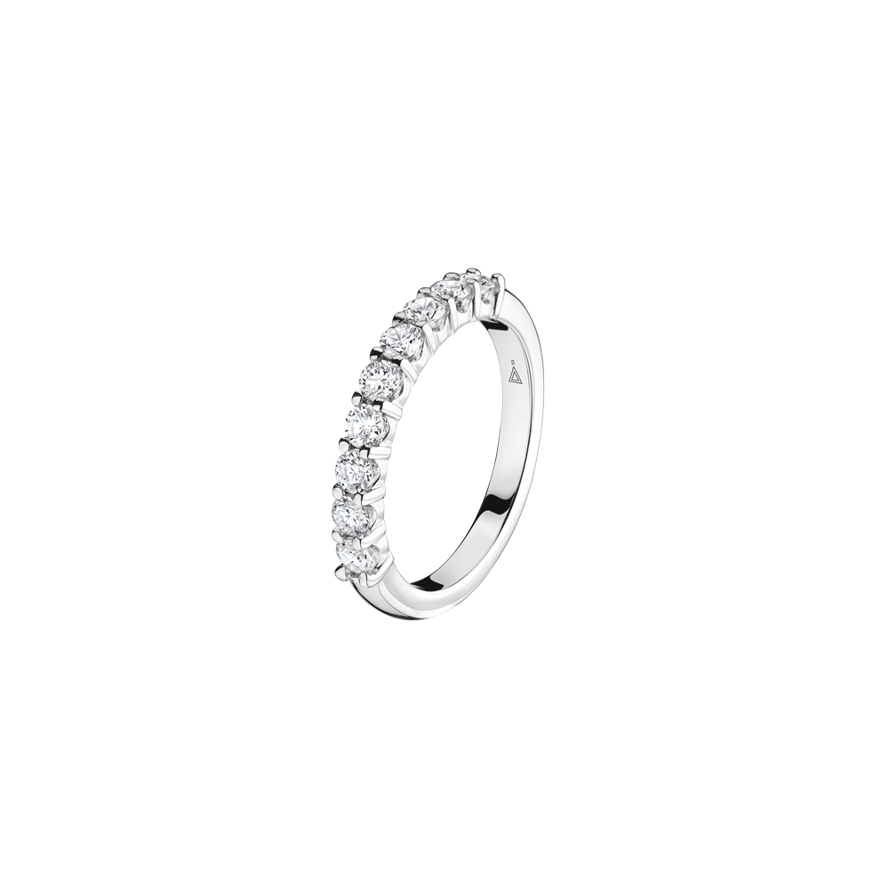 Majeste wedding ring white gold and 1.36ct FSI diamonds