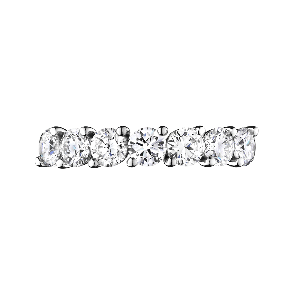 Eternelle wedding ring white gold and 0.81ct FSI diamonds