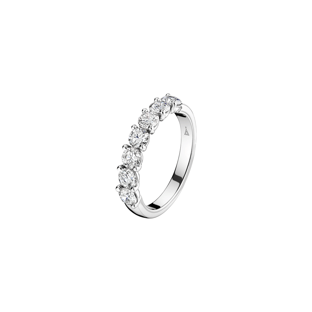 Eternelle wedding ring white gold and 0.81ct FSI diamonds