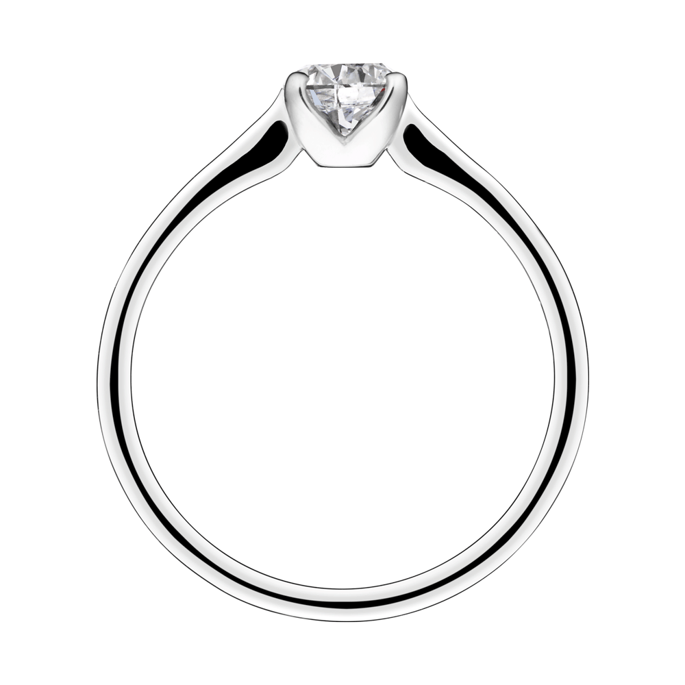 Desir engagement ring white gold and 0.40ct FSI diamond