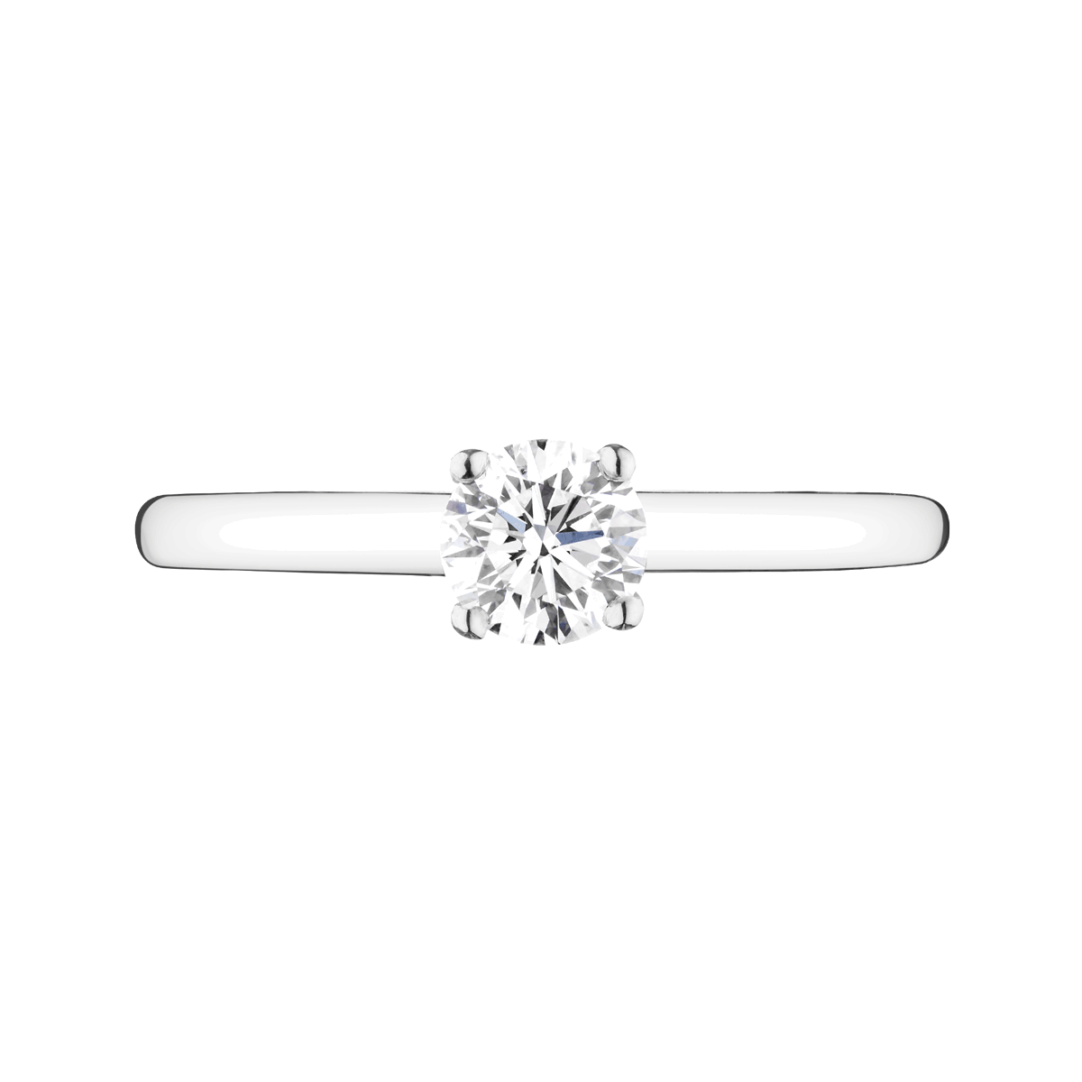 Promesse engagement ring white gold and 1.00ct FSI diamond