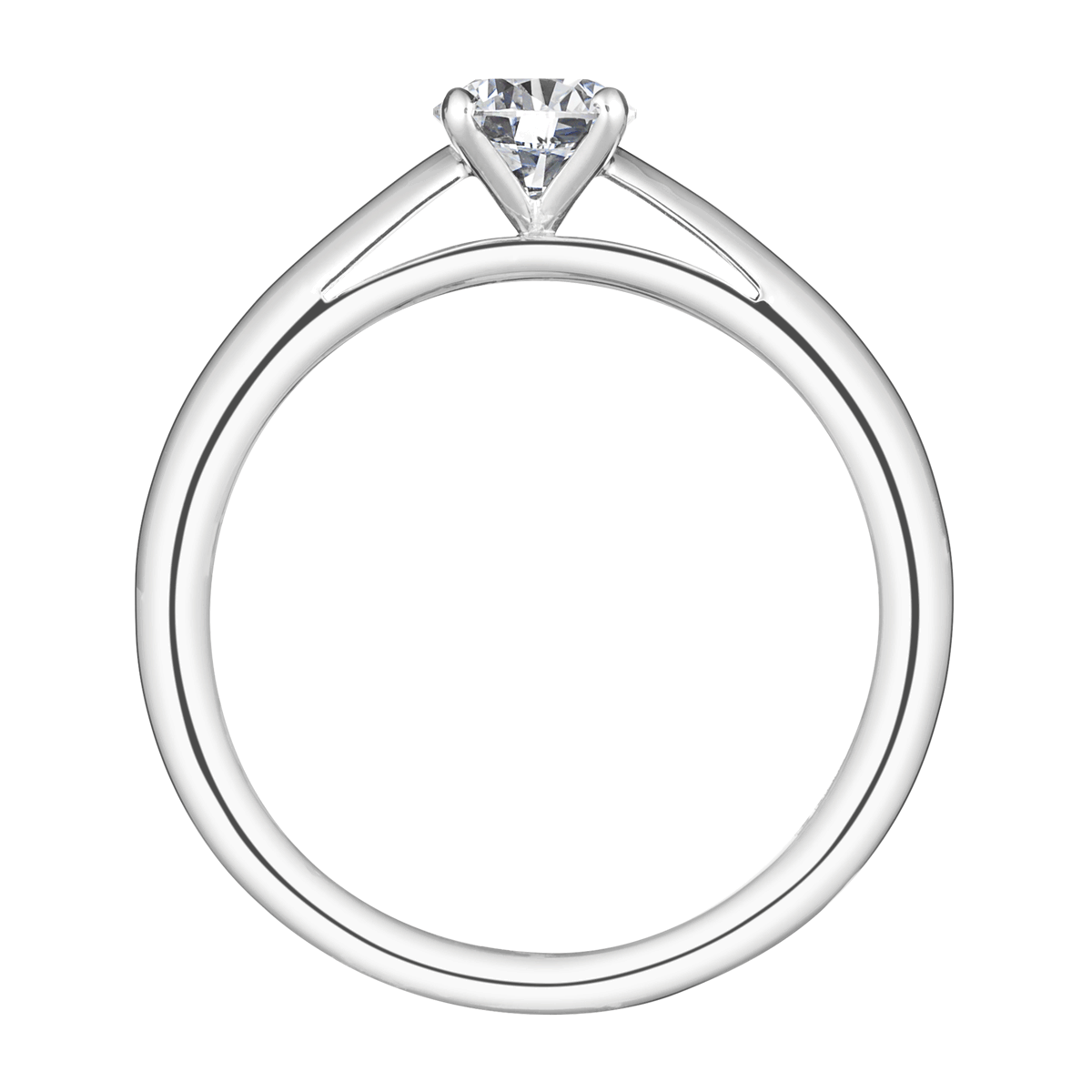 Promesse engagement ring white gold and 1.00ct FSI diamond