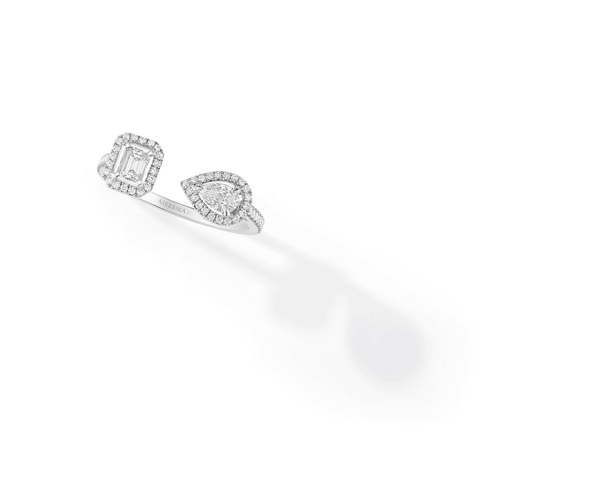 My Twin White Gold Diamond Ring