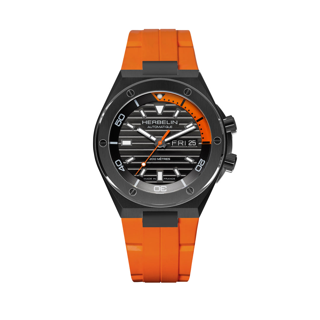 42mm Orange Cap Camarat Diver