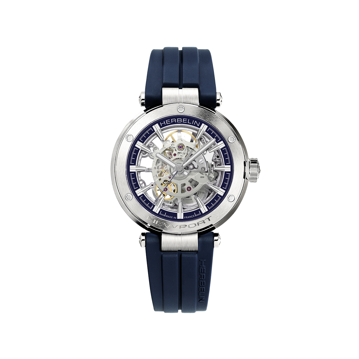 Newport 42mm Blue Skeleton