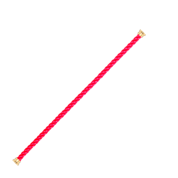 Cable Force10 Large Model Corderie Neon Pink End Caps Yellow Gold