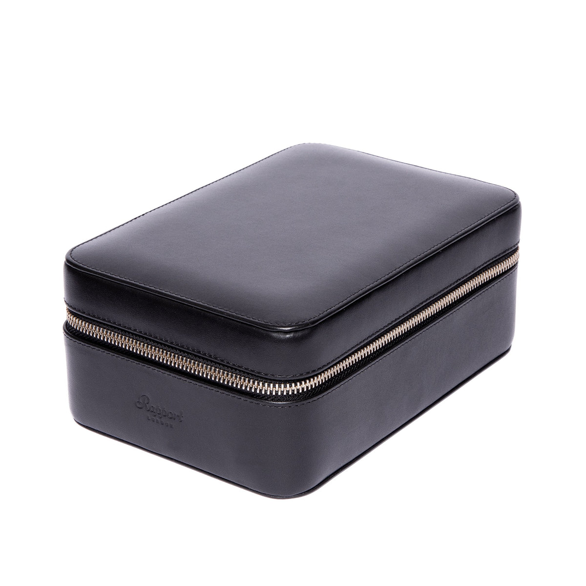 Hyde Park Four Zip Case-Black