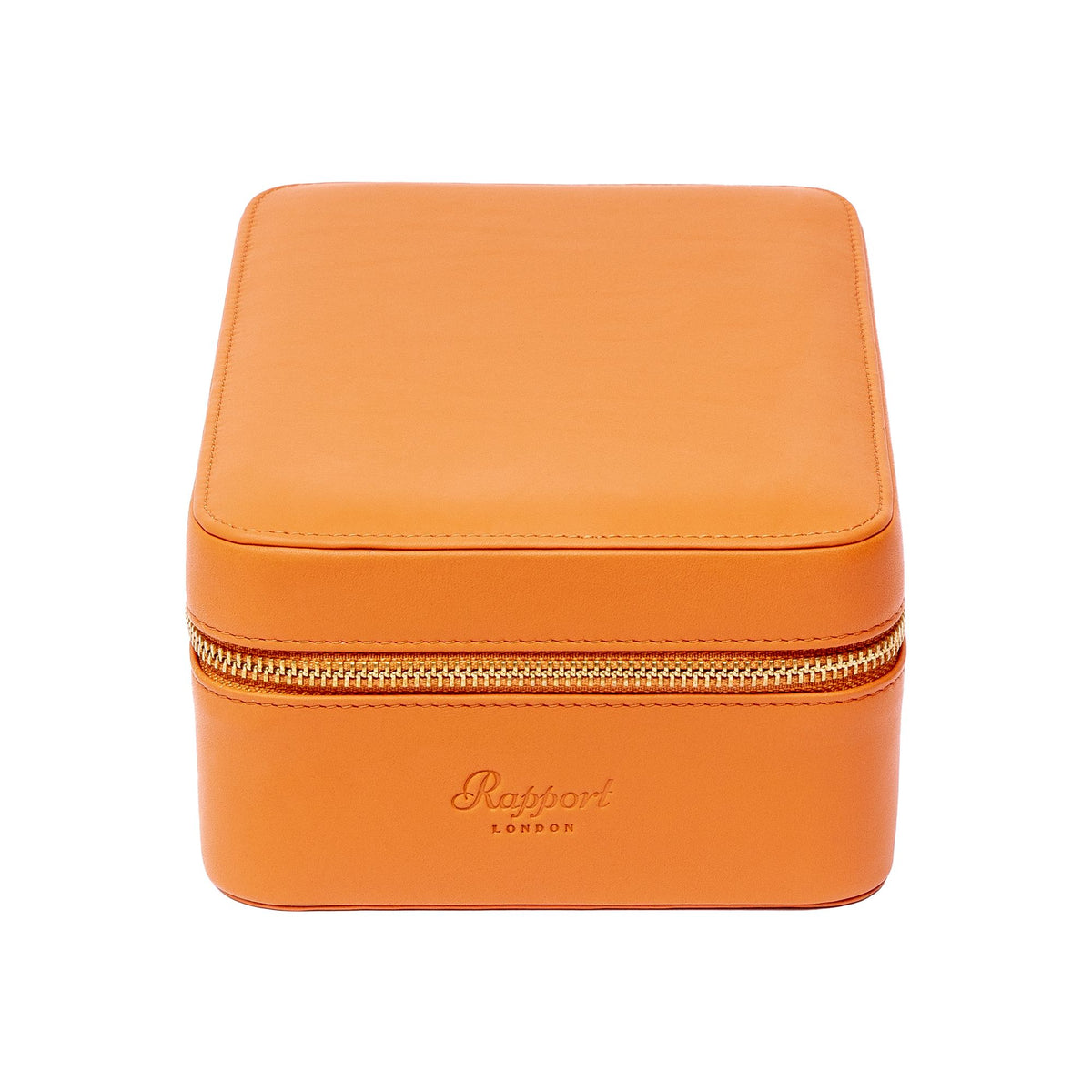 Hyde Park Four Zip Case - Tan