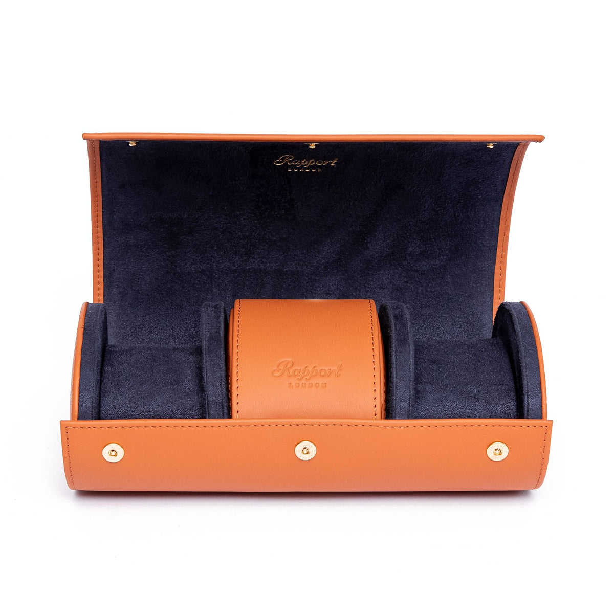 Hyde Park Three Watch Roll-Tan
