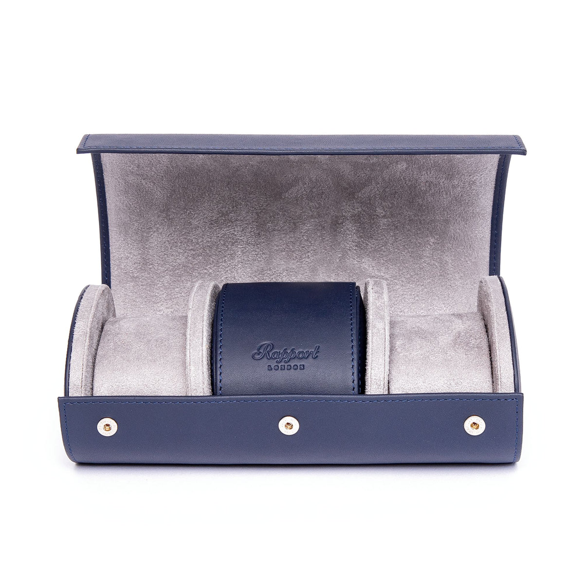 Hyde Park Three Watch Roll-Navy