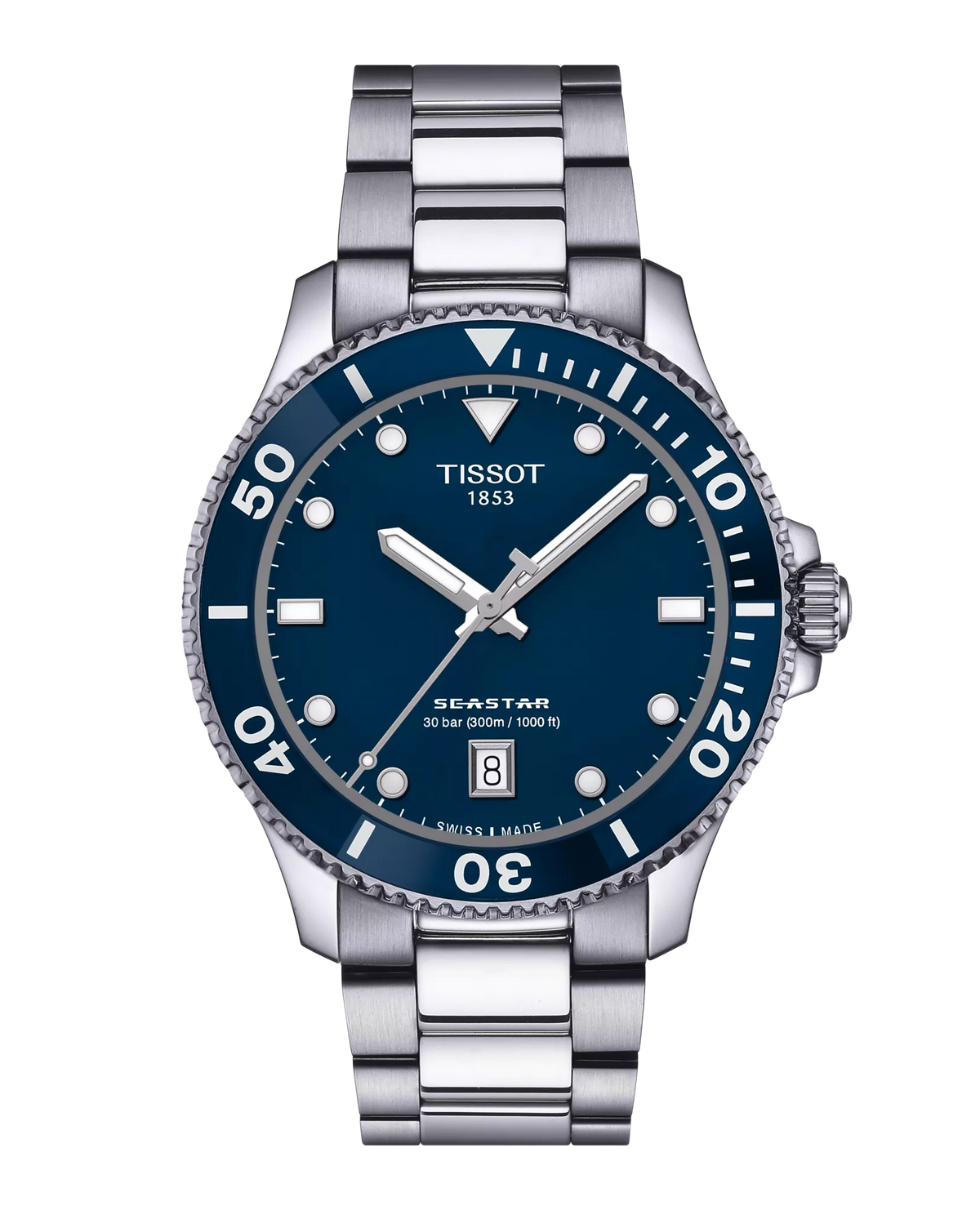 Seastar 40mm Steel Blue Dial