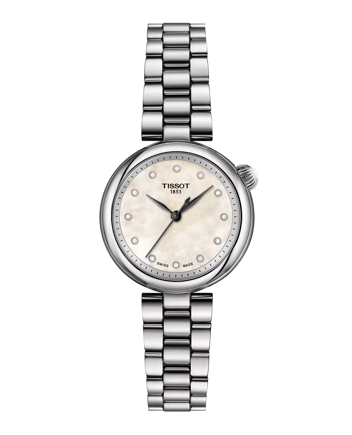 Desir 28mm Steel MOP Diamond Dial