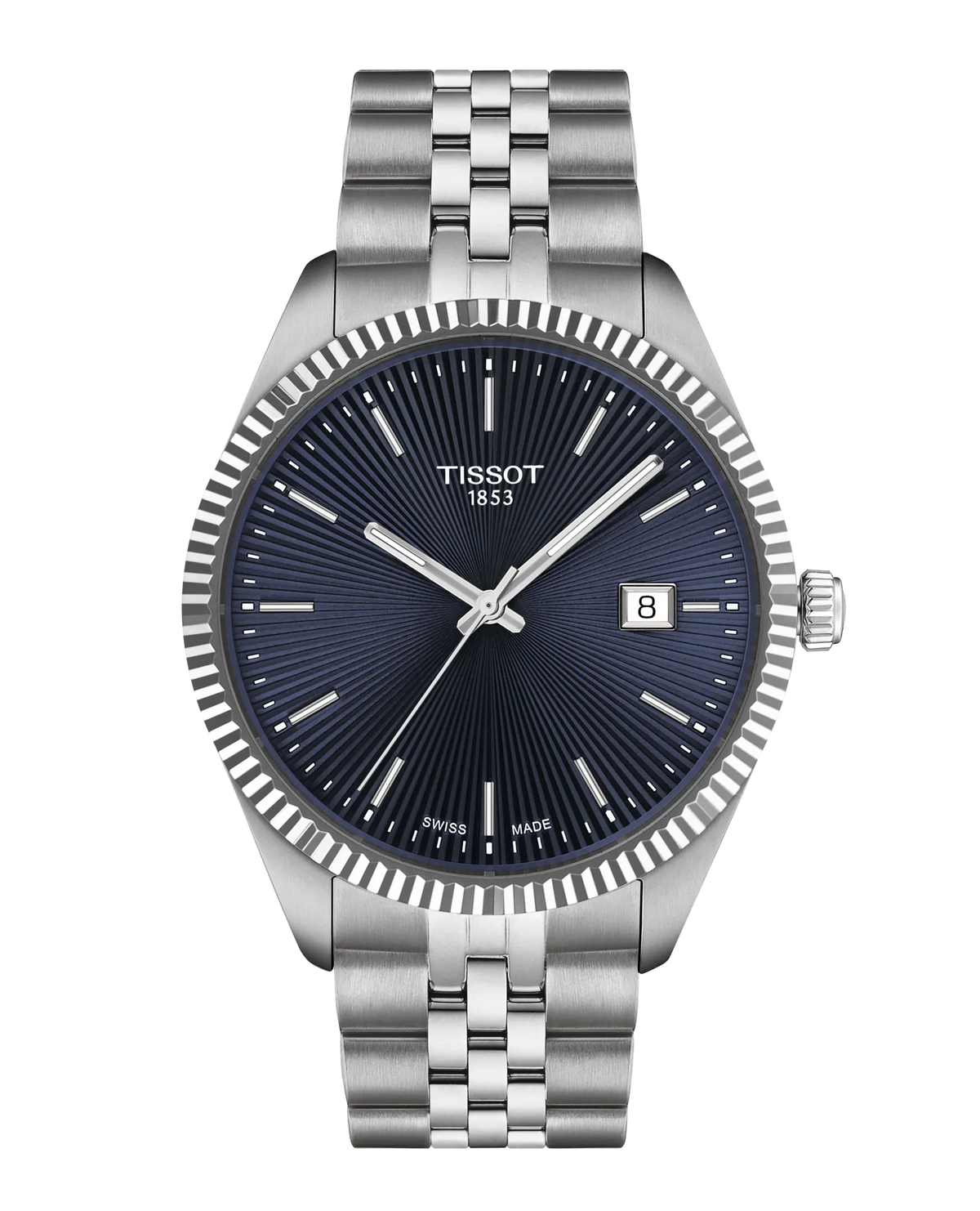 Ballade 40mm Steel Blue Sunbeam dial