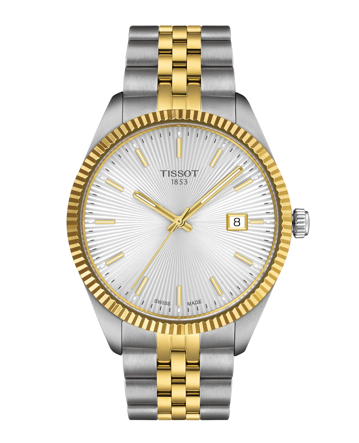 Ballade 40mm Steel and Yellow Gold PVD Silver Dial