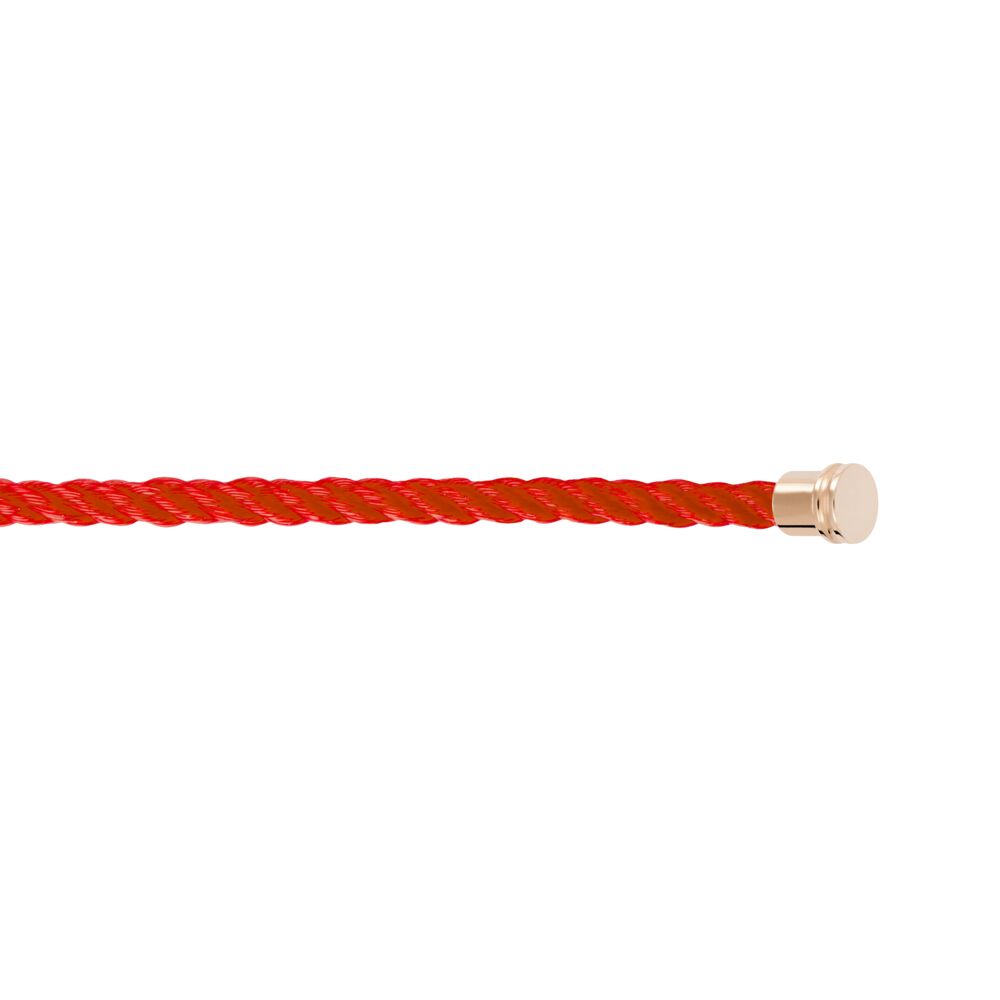 Cable Force10 Medium Model Corderie Red End Caps Pink Gold