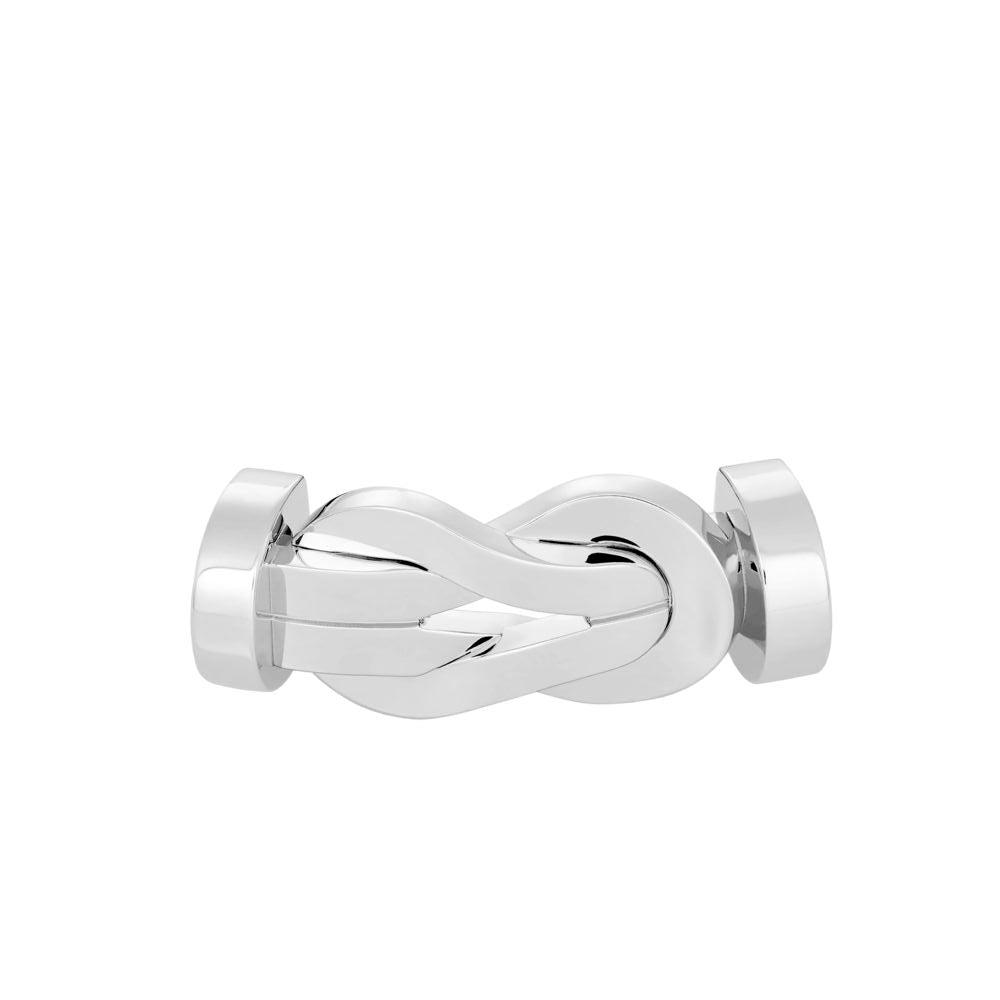 Buckle Chance Infinie Large Model White Gold