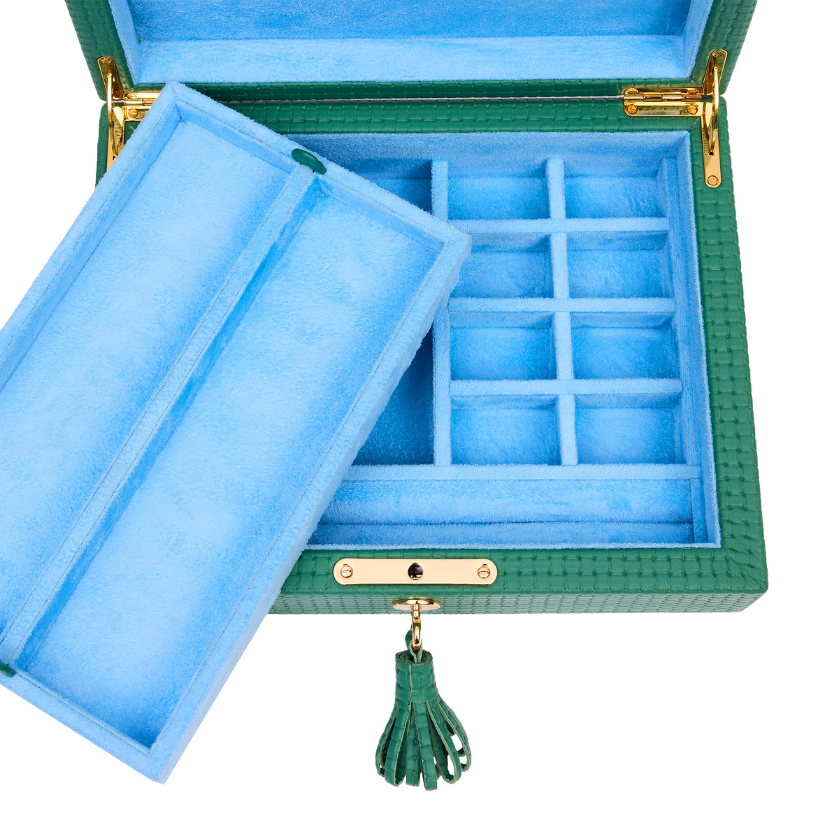 Charlotte Jewellery Box-Green