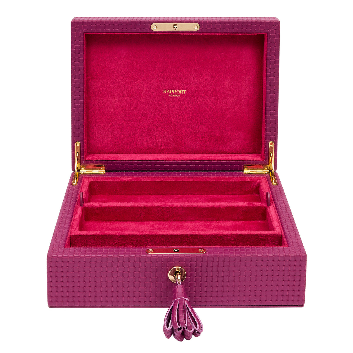 Charlotte Jewellery Box-Purple