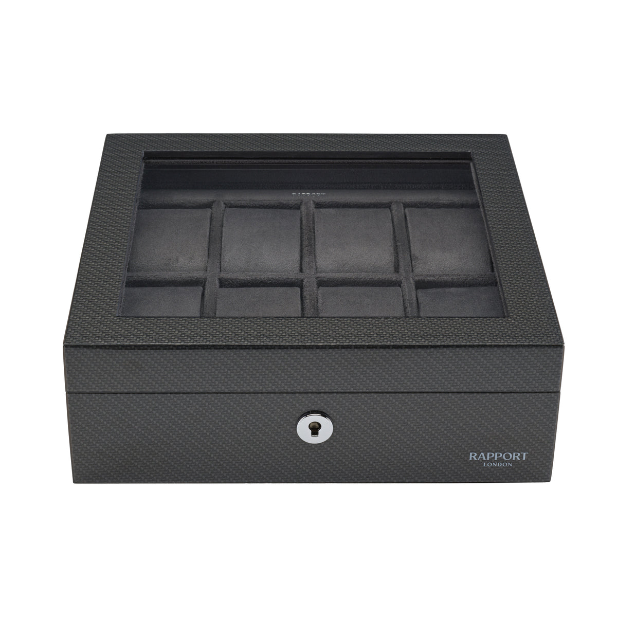 Optic Eight Watch Box- Carbon Fibre