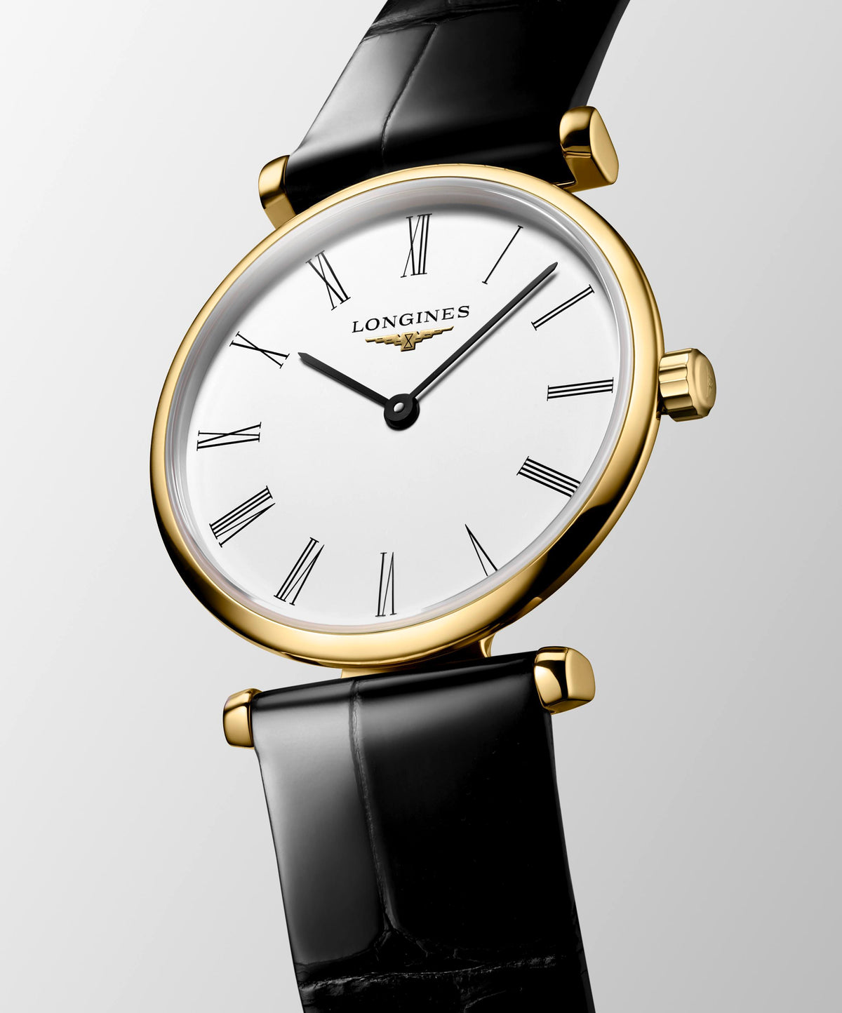 24mm La Grande Classique YG PVD Black leather