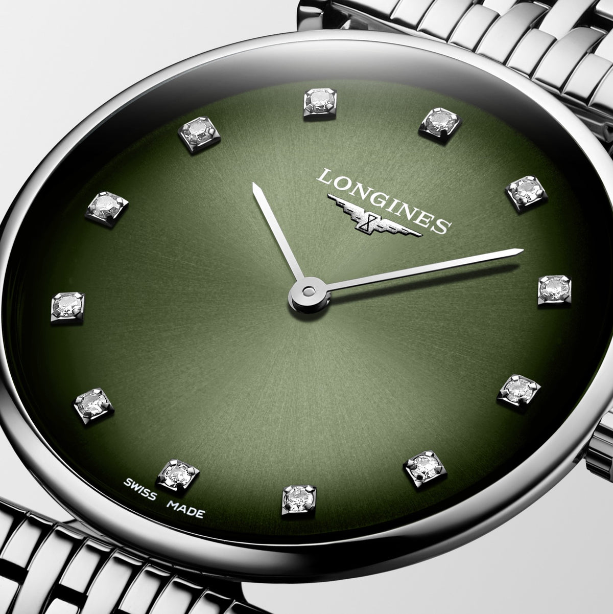38mm SS Green Dia La Grande Classique