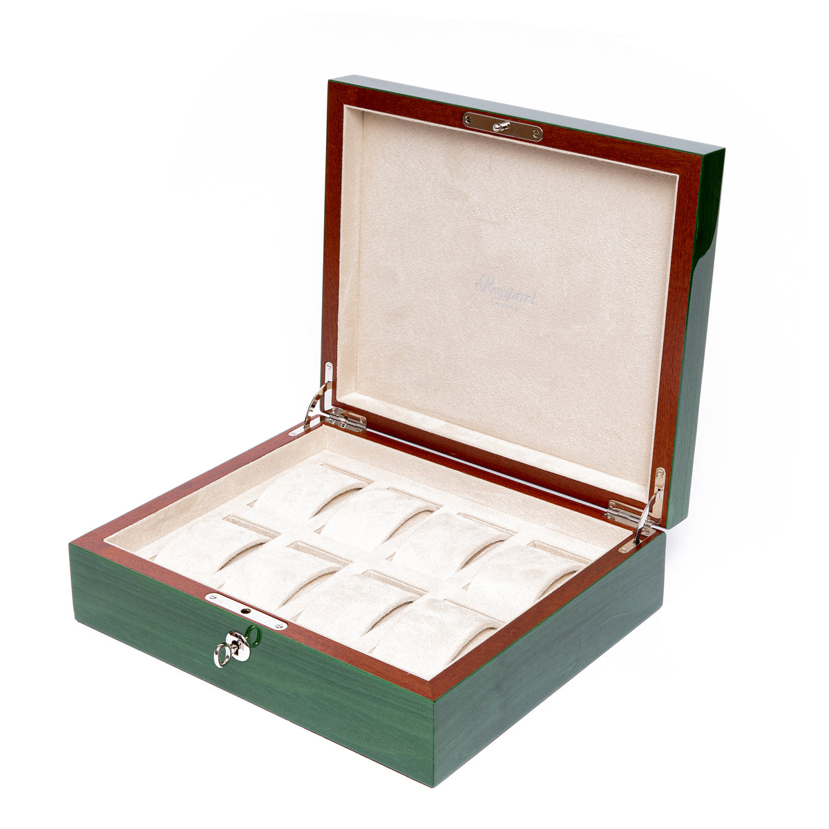 Heritage Eight Watch Box - Green