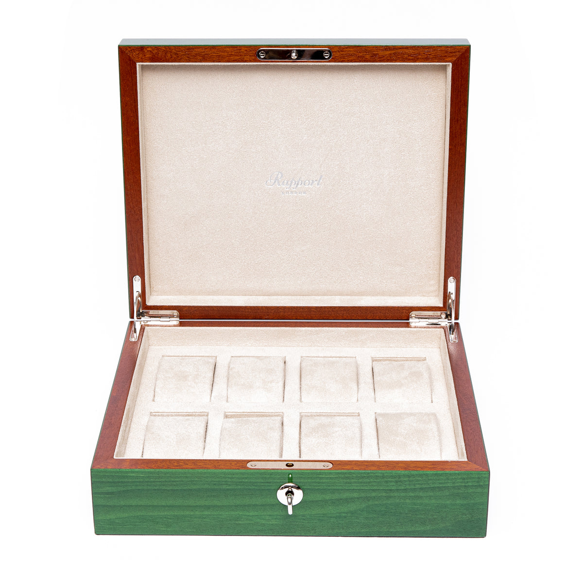 Heritage Eight Watch Box - Green