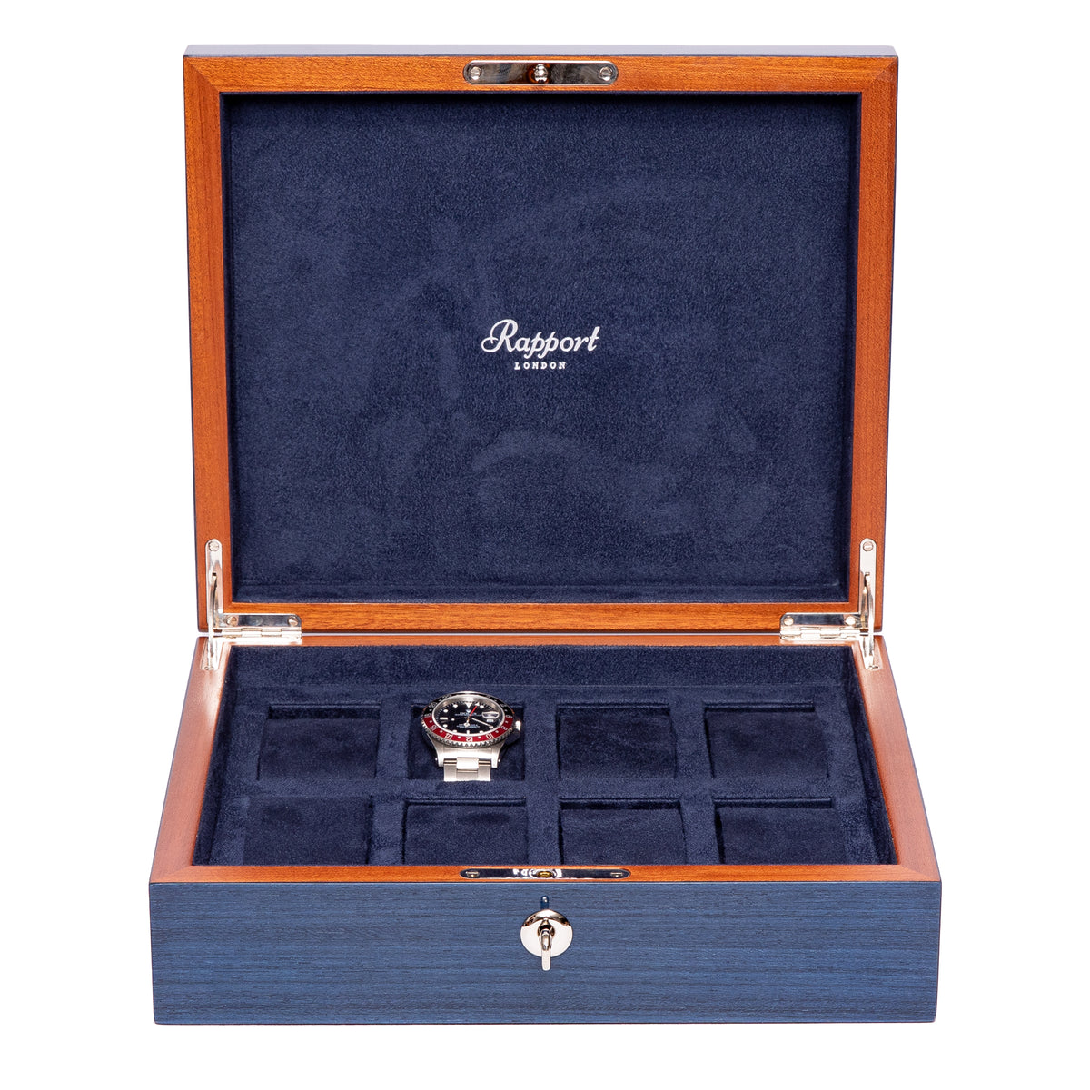 Heritage Eight Watch Box - Navy