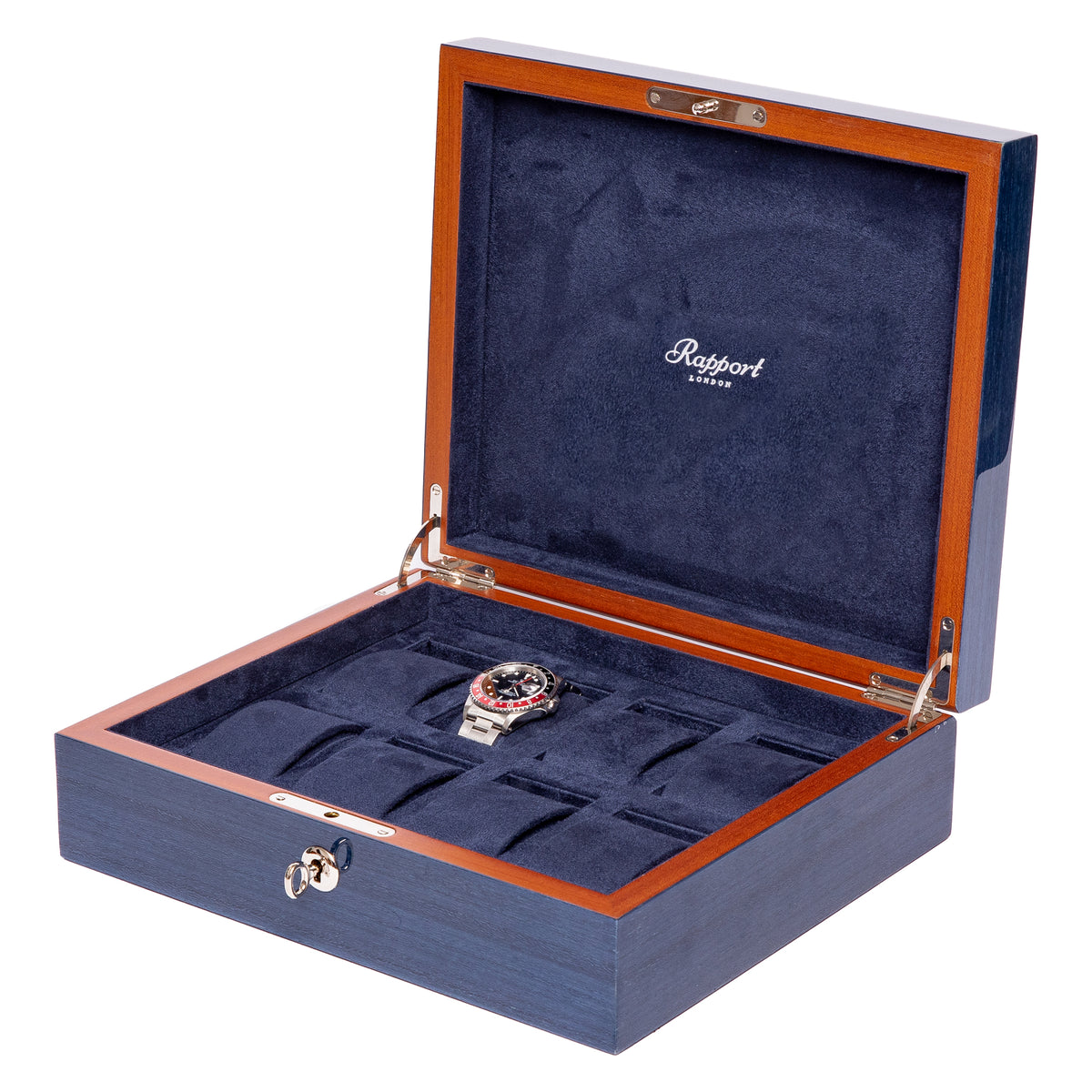 Heritage Eight Watch Box - Navy