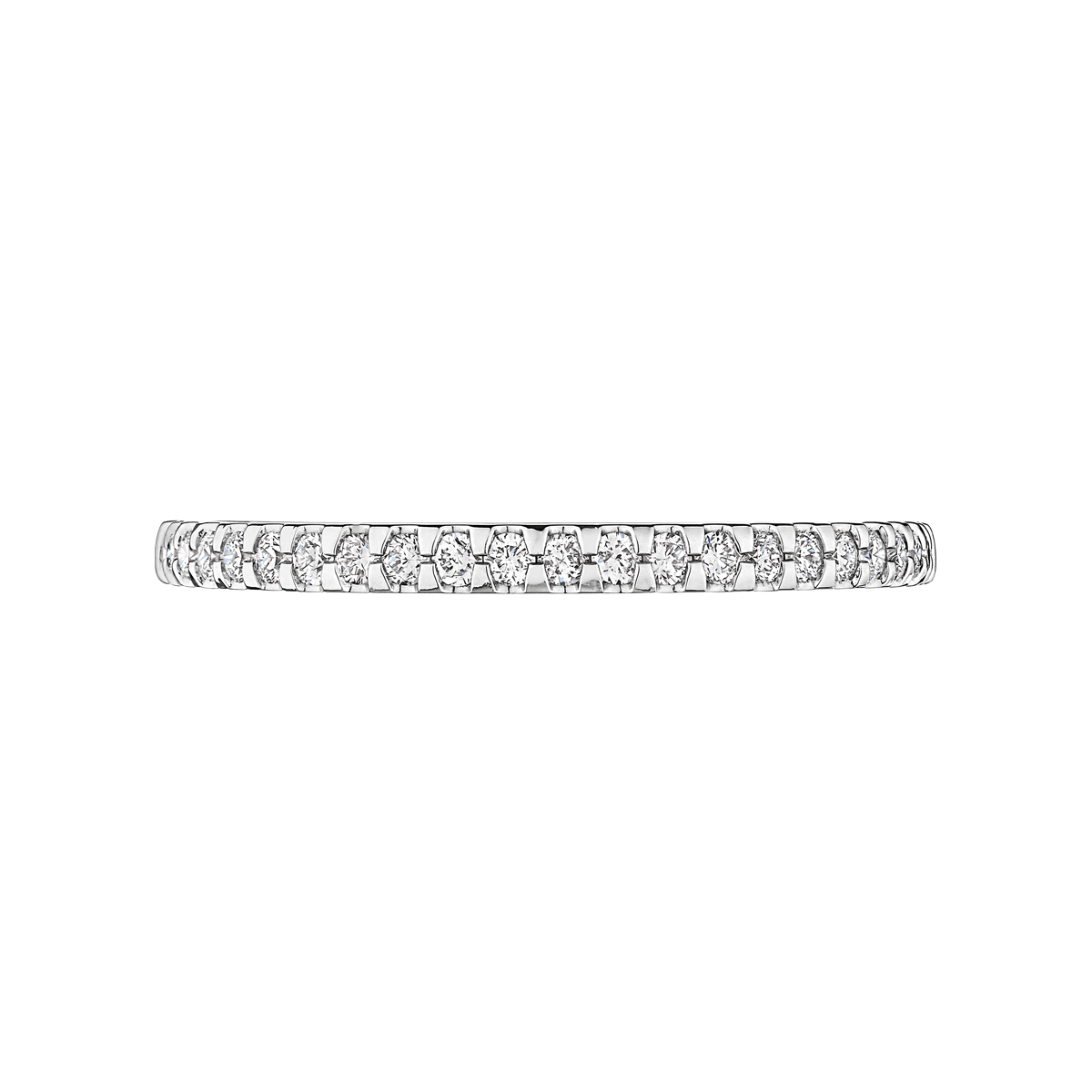 Evidence 18ct WG 0.10ct Dia Wedding Band