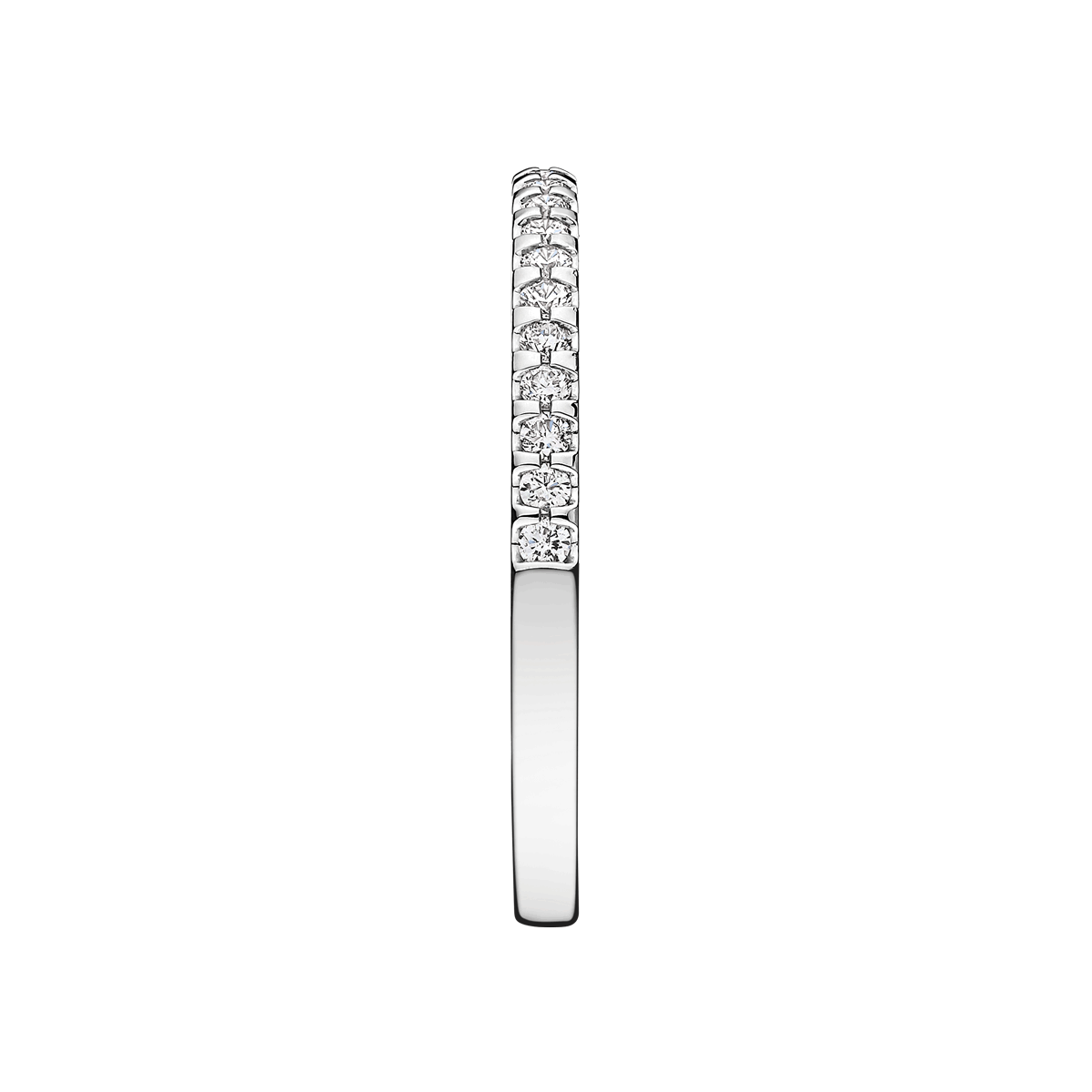 Evidence 18ct WG 0.10ct Dia Wedding Band