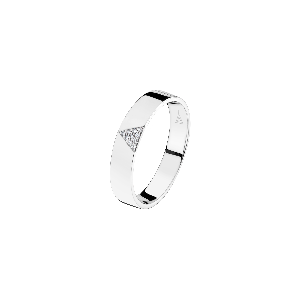18ct WG Diamond Wedding Band