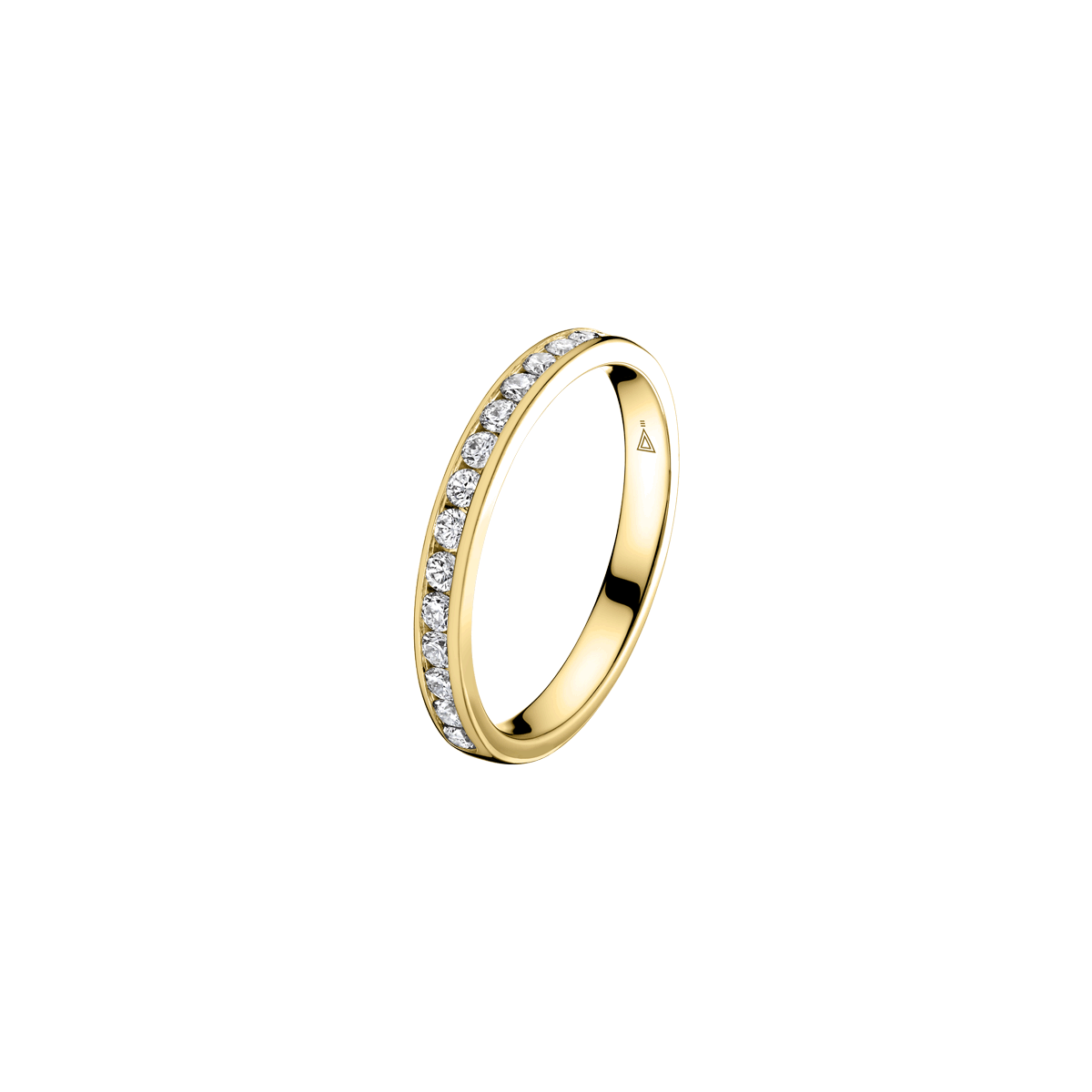 Evidence 18ct YG 0.15ct wedding band