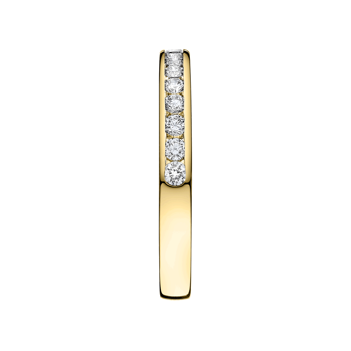 Evidence 18ct YG 0.15ct wedding band