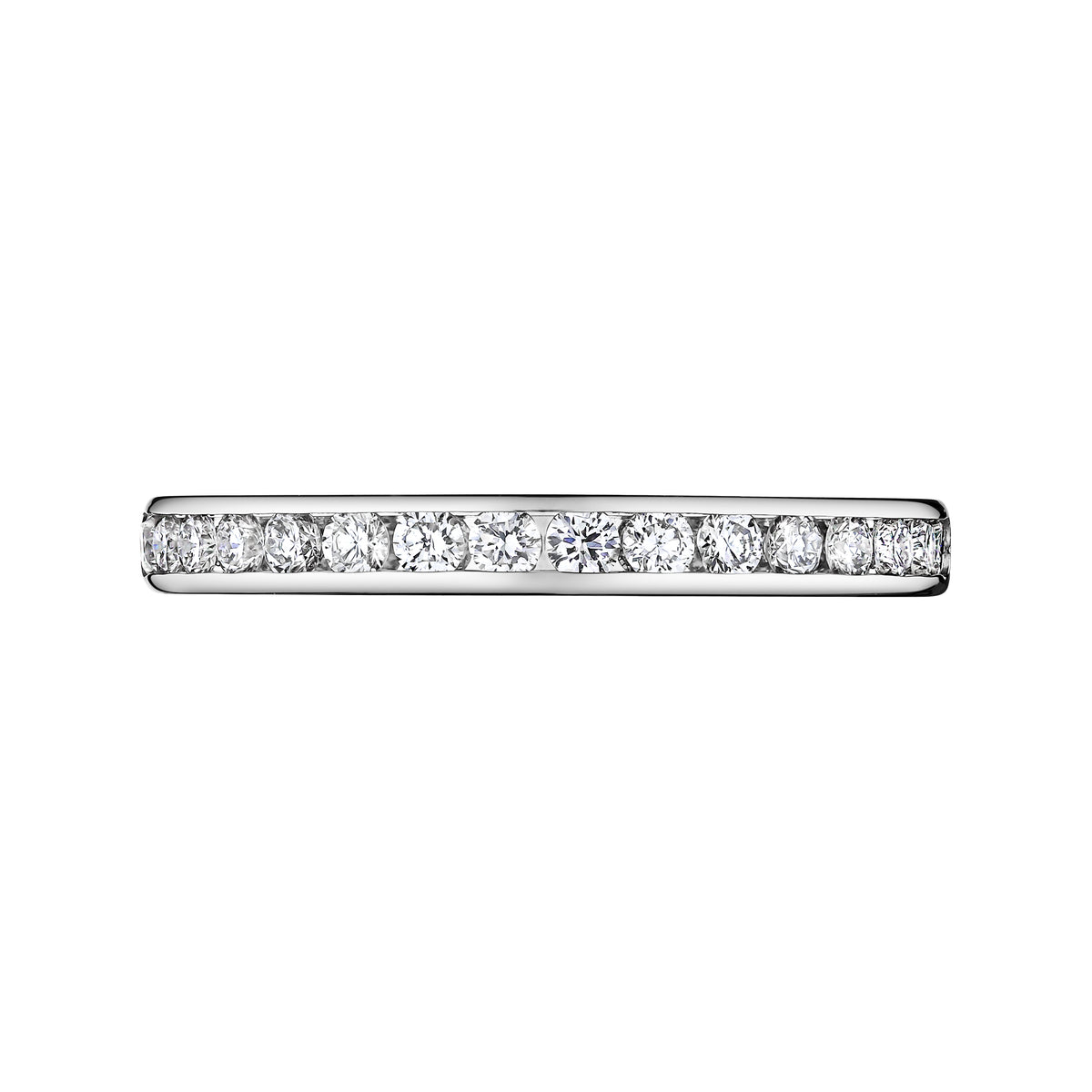 Evidence 18ct WG 0.15ct wedding band