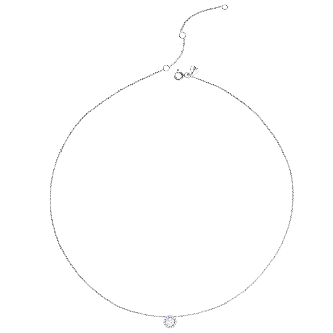 Lepage Coquette necklace white gold 0.50ct diamond
