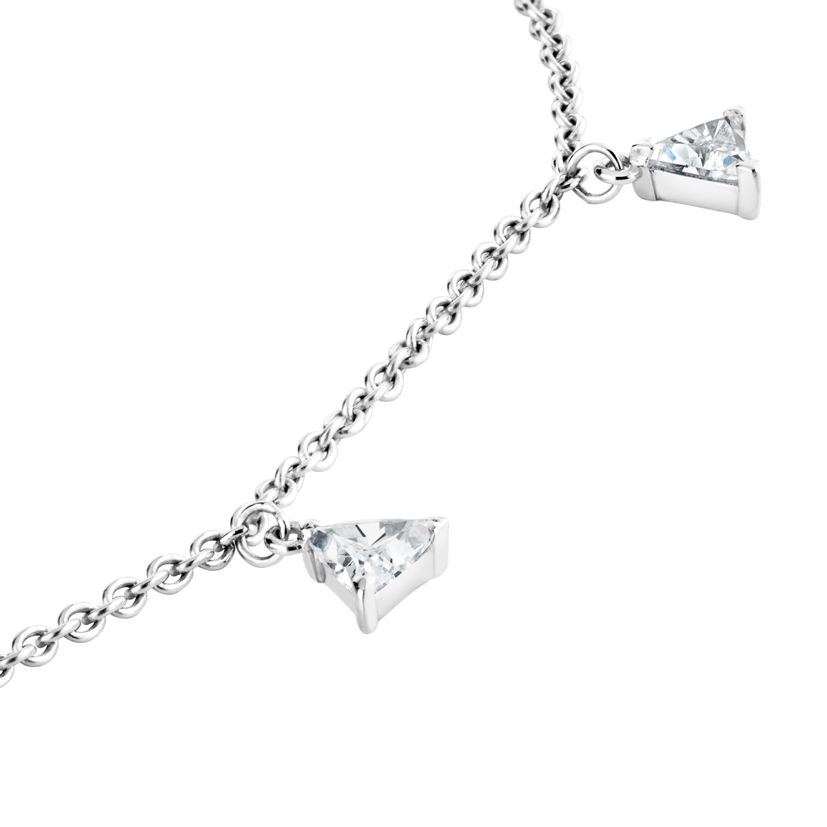 Lepage L'Etincelante necklace white gold 0.13ct diamonds