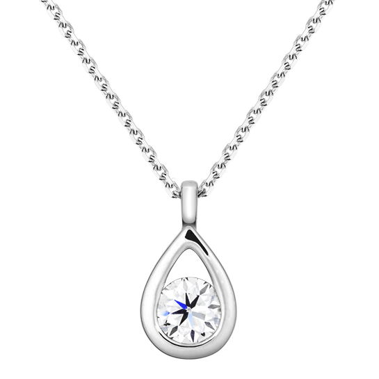 Lepage Clyde necklace white gold 0.20ct diamond