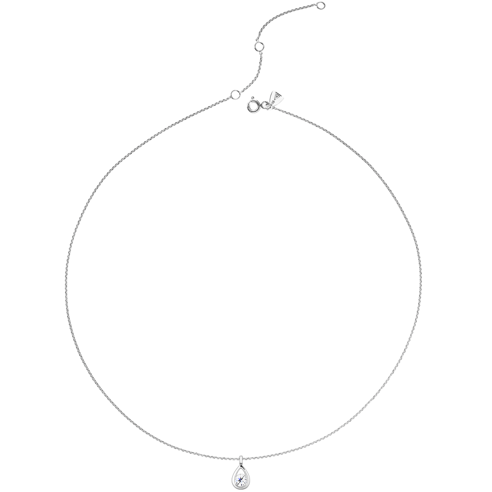 Lepage Clyde necklace white gold 0.20ct diamond