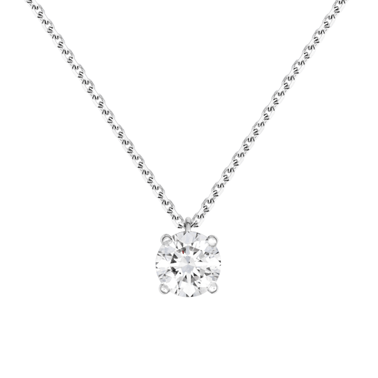 Lepage Cheri necklace white gold 0.50ct diamond