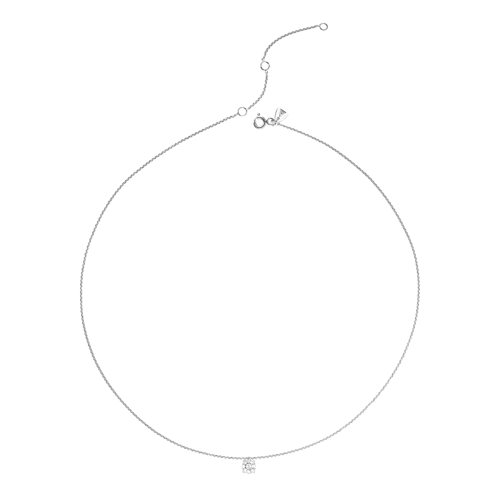 Lepage Cheri necklace white gold 0.50ct diamond