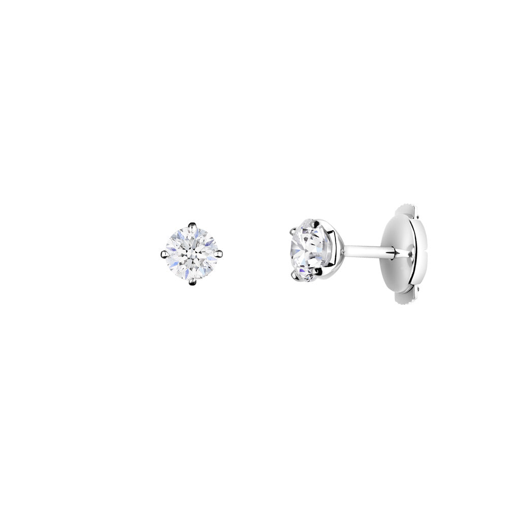 Evidence earrings white gold 0.20ct diamonds