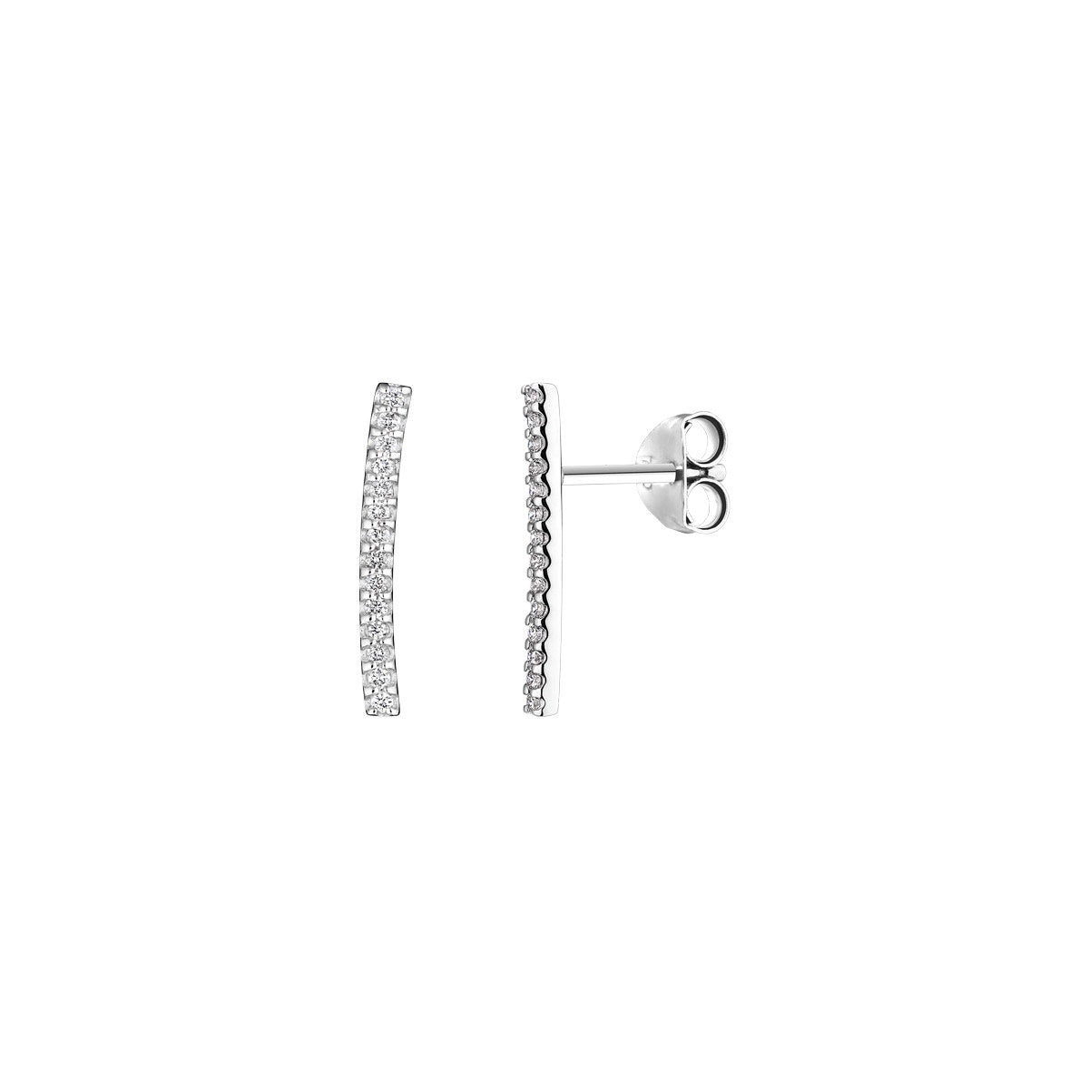 Lepage Audacieuse WG diamond earrings