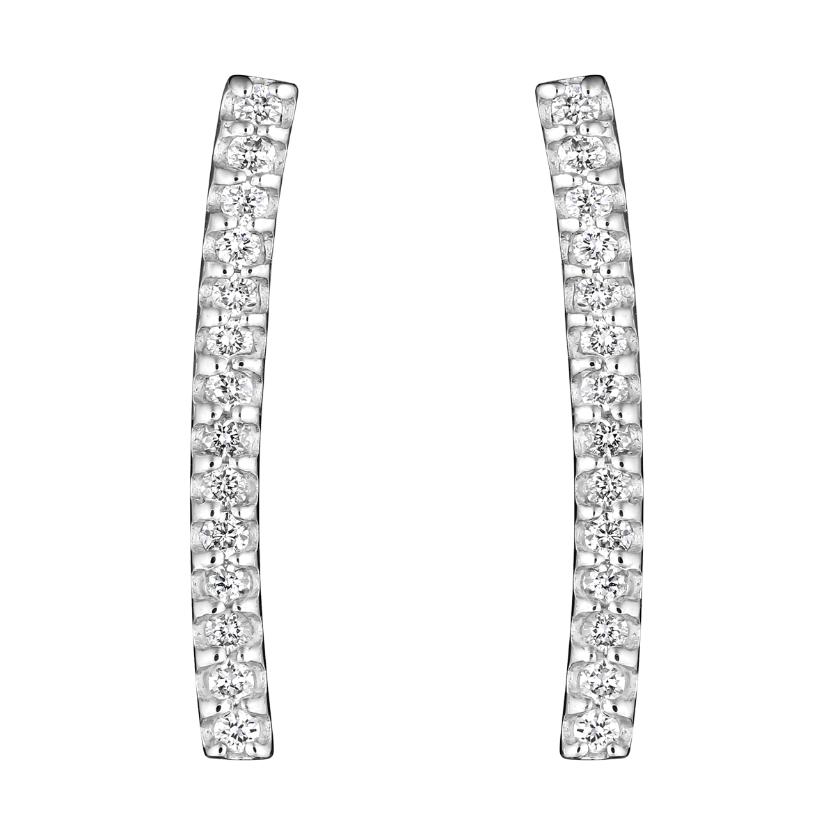 Lepage Audacieuse WG diamond earrings