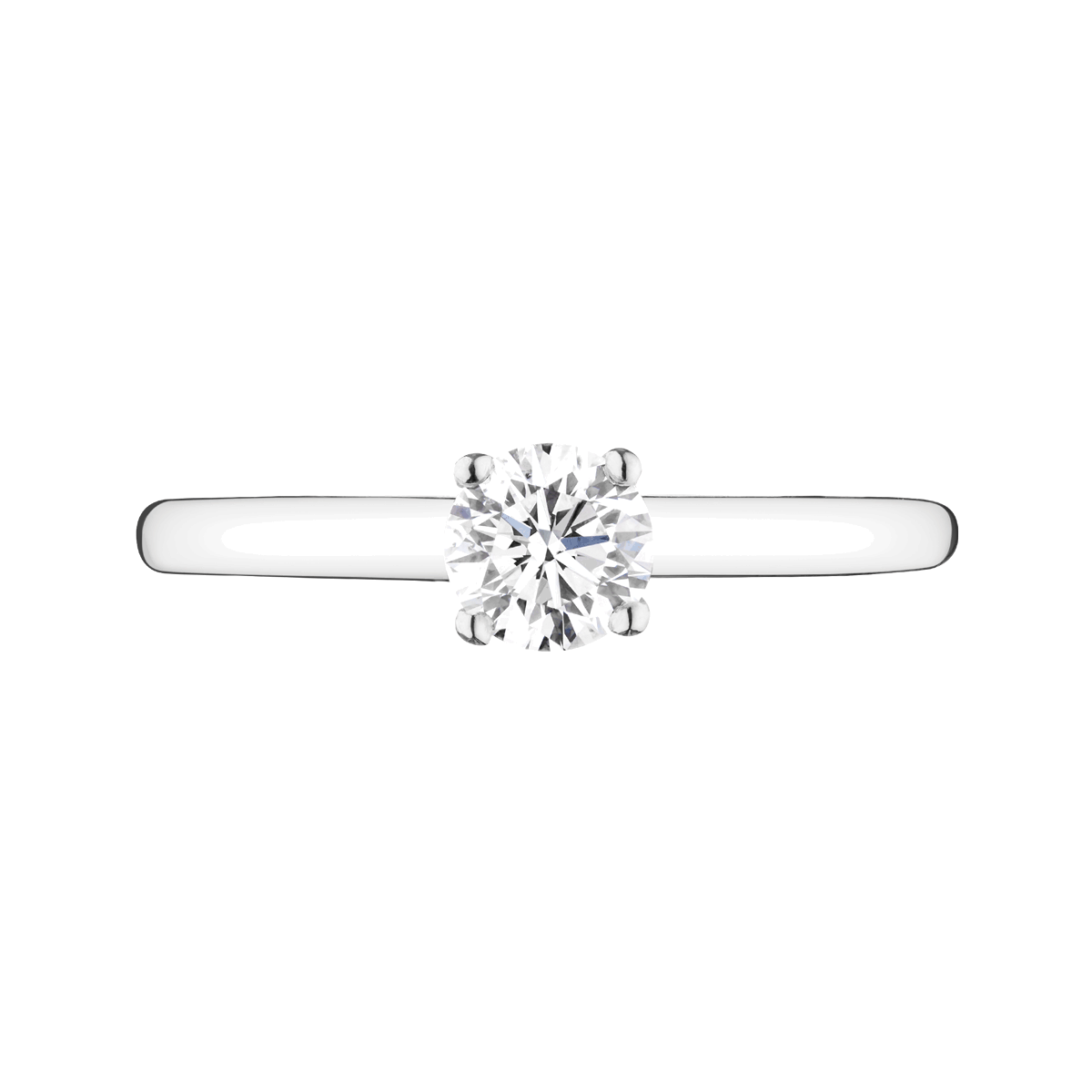 Lepage Promesse engagement ring white gold 1.00ct diamond