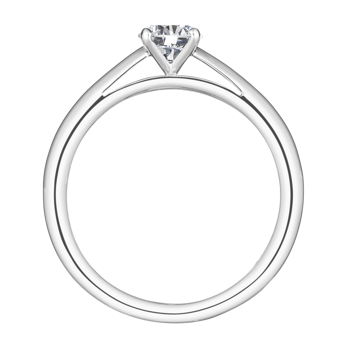 Lepage Promesse engagement ring white gold 1.00ct diamond