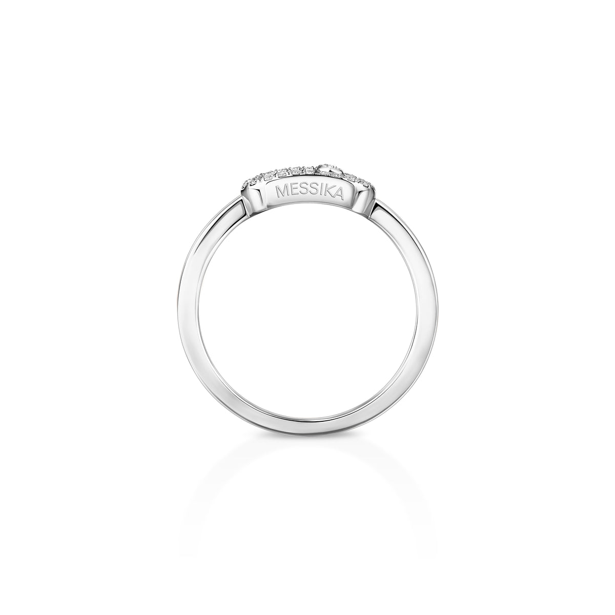 Move Uno Diamond Ring White Gold